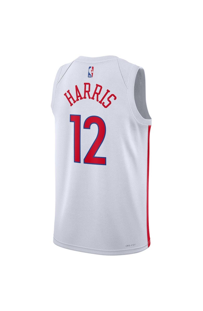 Nike Unisex Nike Tobias Harris White Philadelphia 76ers 2022/23 Swingman Jersey - City Edition, Alternate, color, 