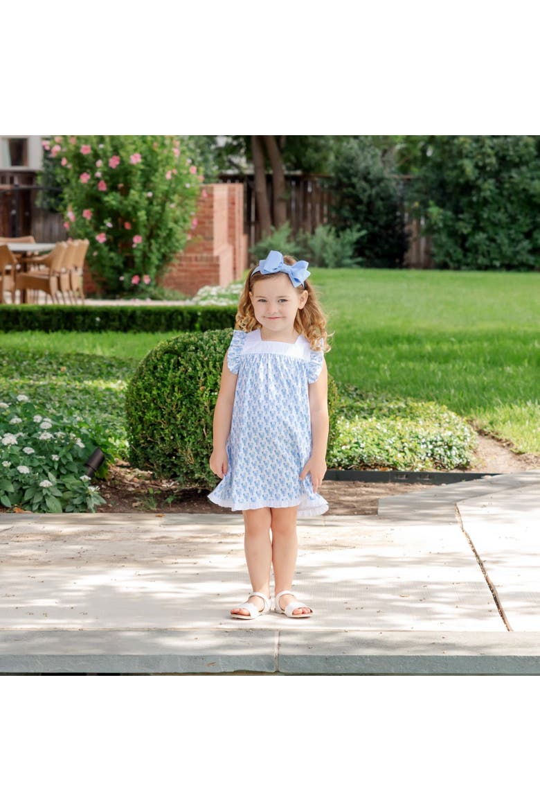 Caroline Girls' Dress, Alternate, color, Maine Lobsters