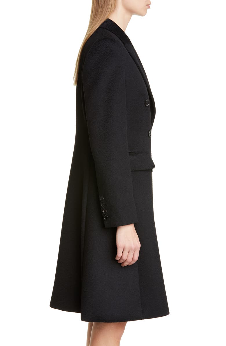 Max Mara Rigel Double Breasted Camel Hair Coat, Alternate, color, 