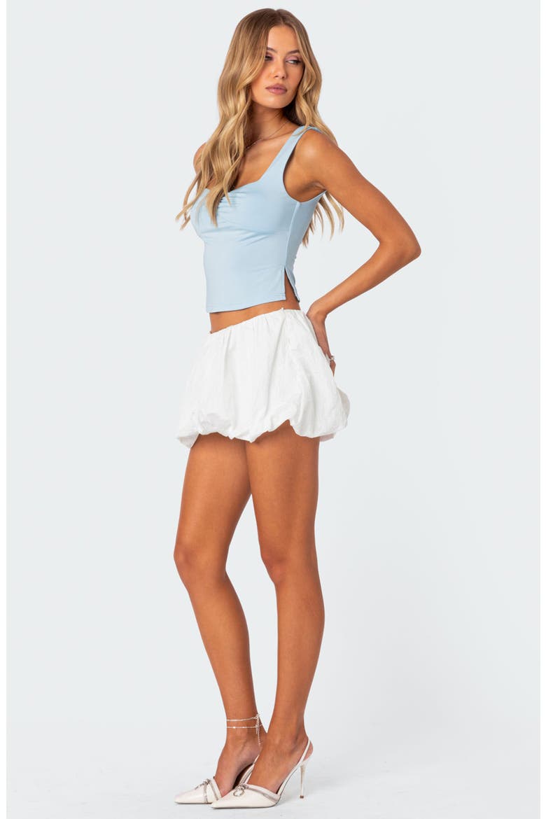 Marigold Side Slit Crop Tank, Alternate, color, LIGHT-BLUE