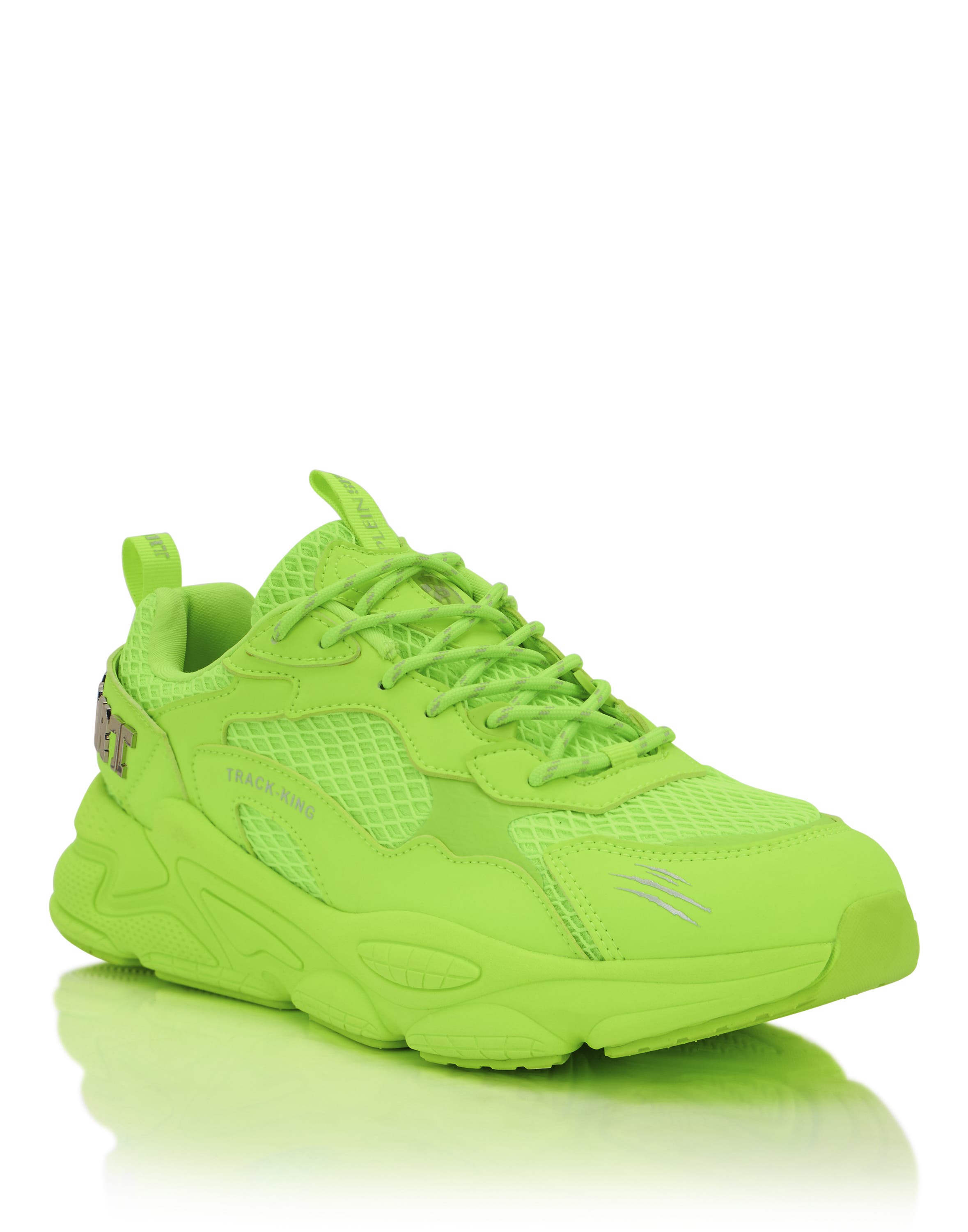 Runner Sneaker Track King Unisex, Main, color, yellowfluo