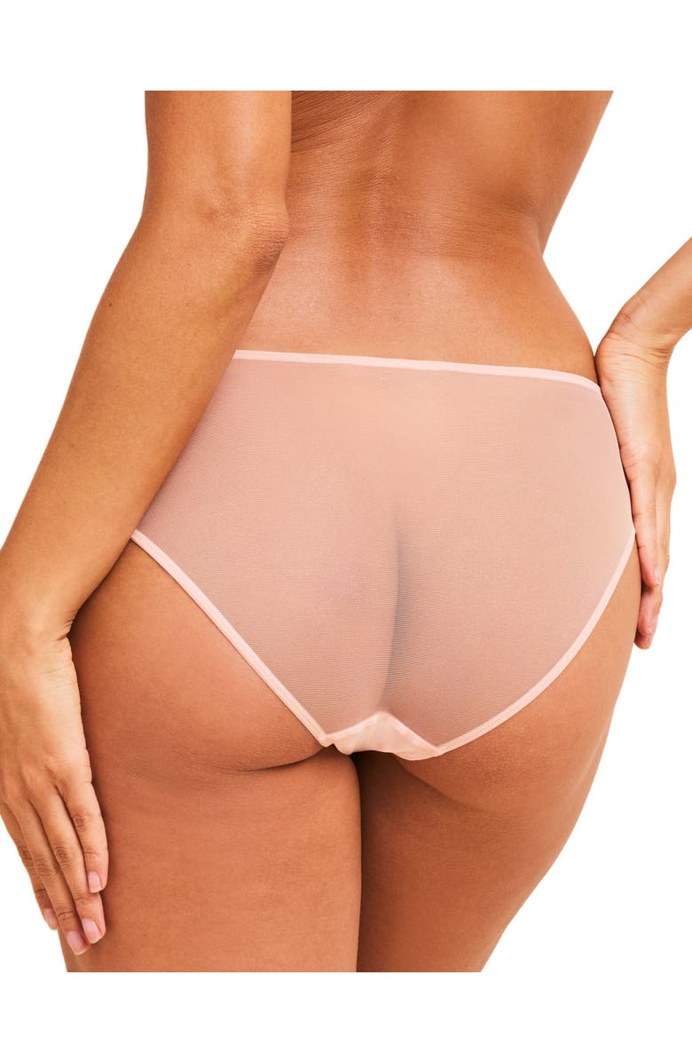 Adore Me Ela Bikini Panties, Alternate, color, Light Pink