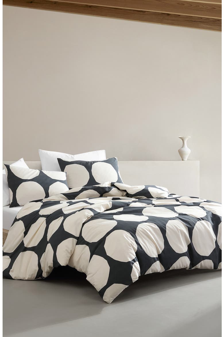 Kivet Duvet Cover & Shams Set, Alternate, color, CHARCOAL GREY