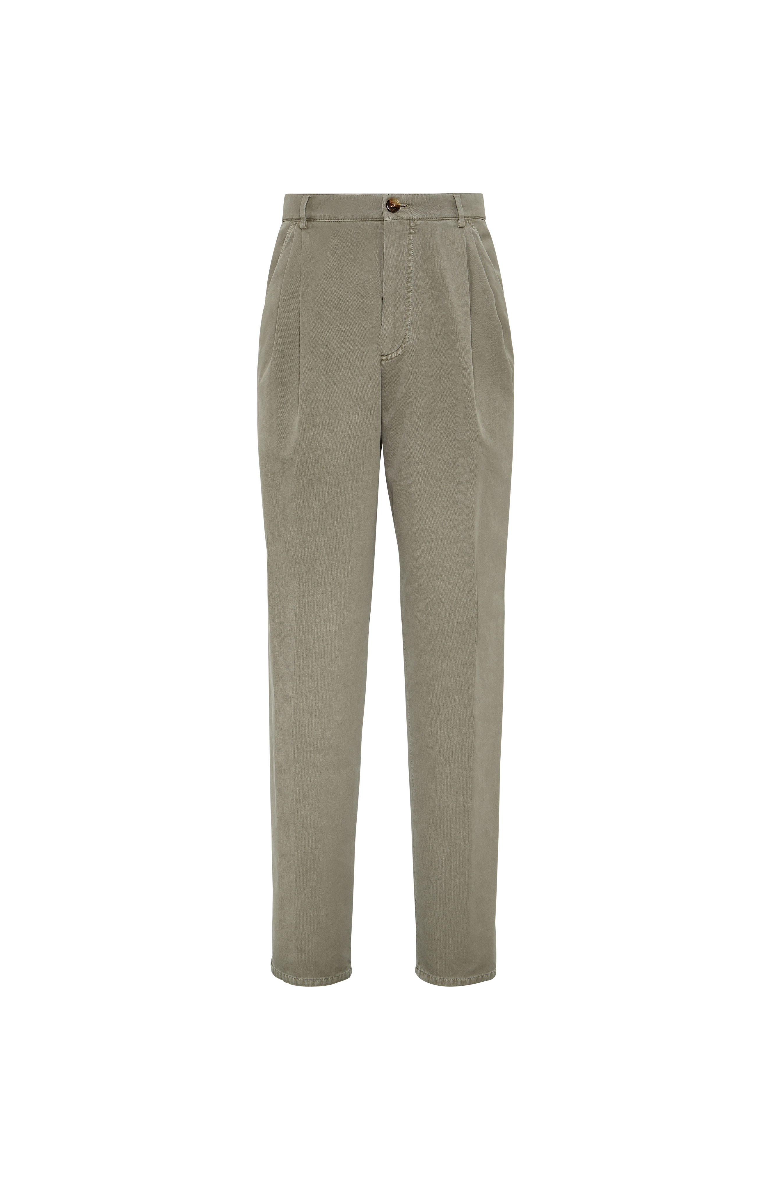 Double pleated trousers