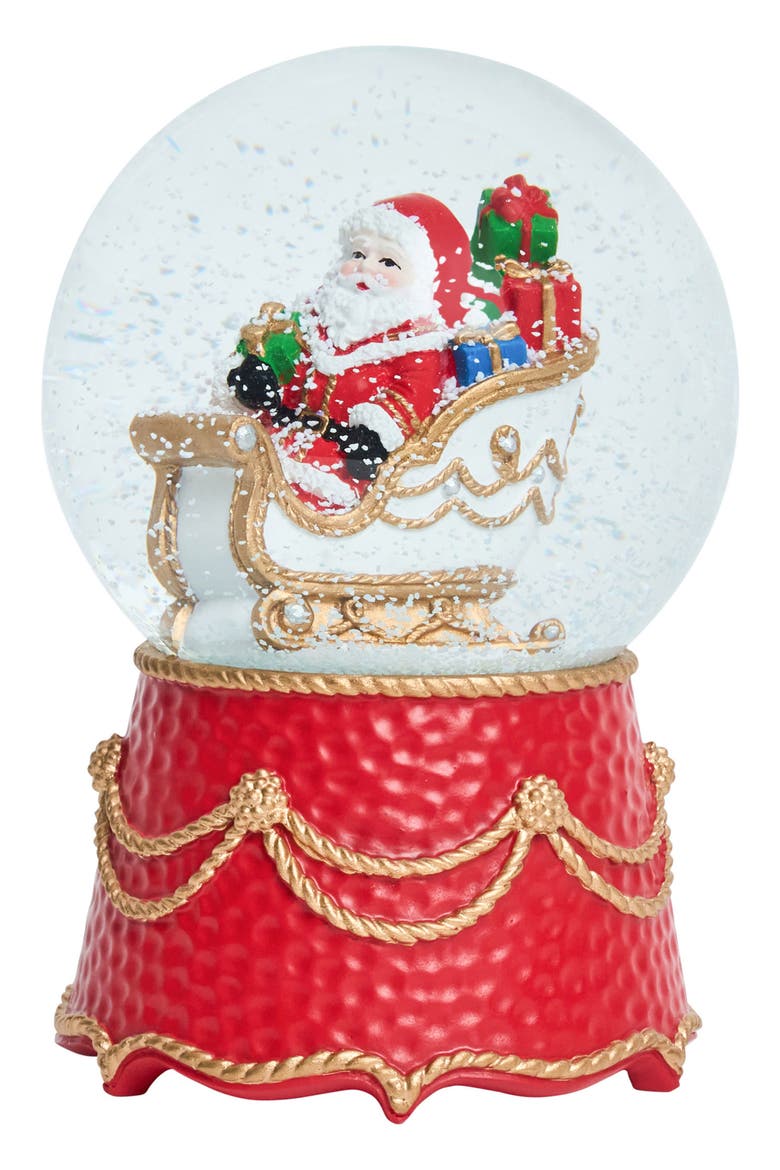 Berry and Thread Santa Snow Globe, Alternate, color, MULTI