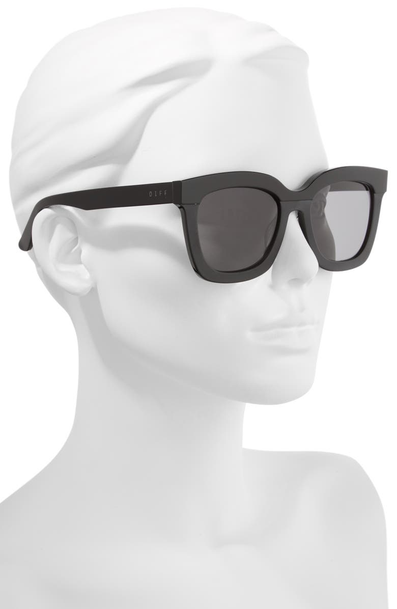 DIFF Carson 53mm Polarized Square Sunglasses, Alternate, color,