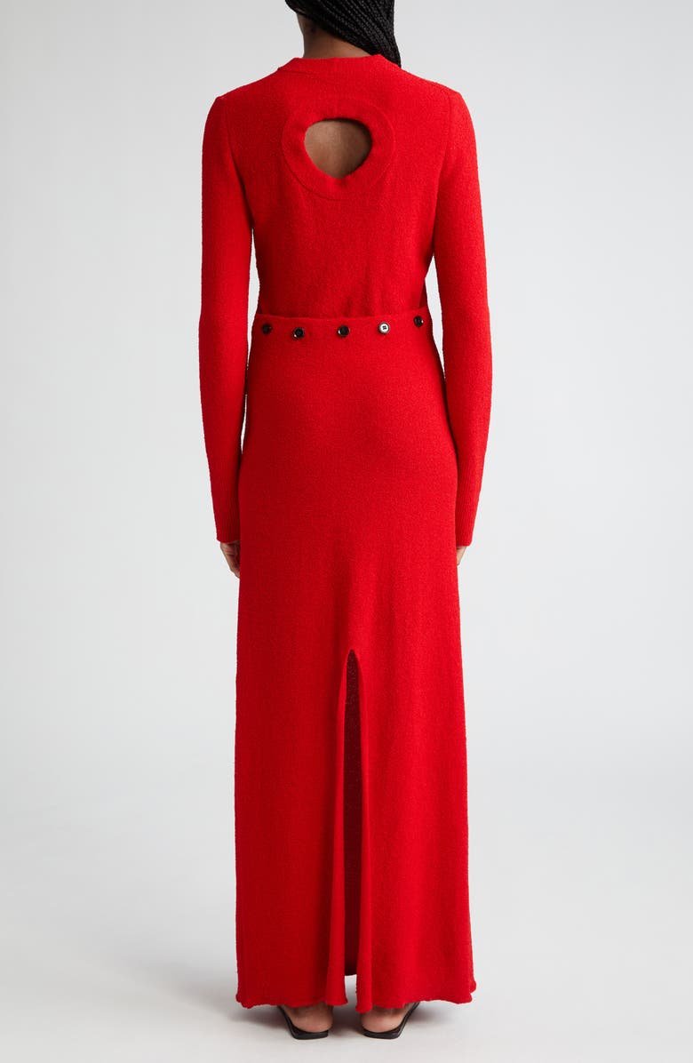 Proenza Schouler Lara Long Sleeve Bouclé Knit Convertible Dress, Alternate, color, 