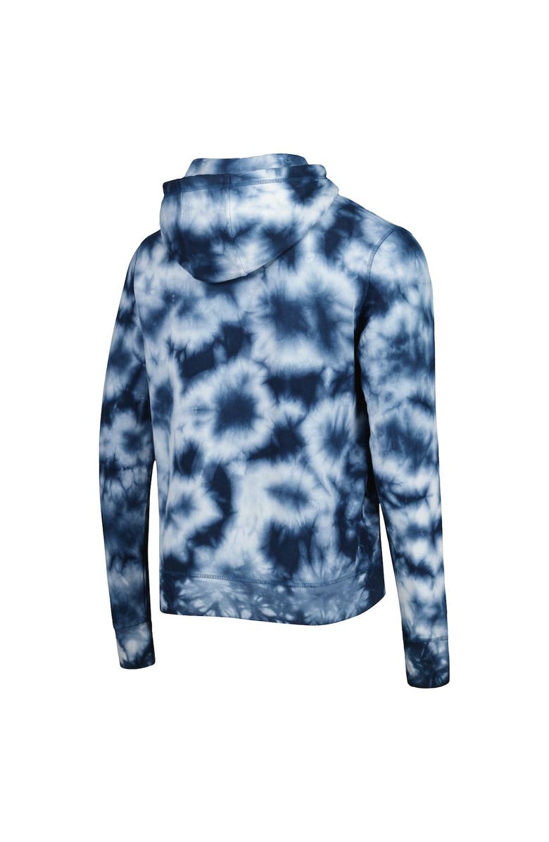 New Era Men's New Era College Navy Seattle Seahawks Team Tie-Dye Pullover Hoodie, Alternate, color, Navy