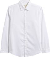 Open Edit Slim Fit Solid Button-Up Shirt
