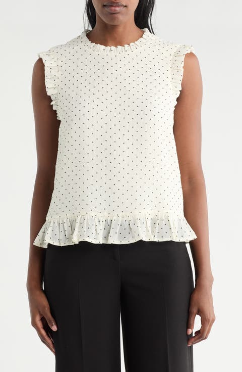 Ruffle Shell Top