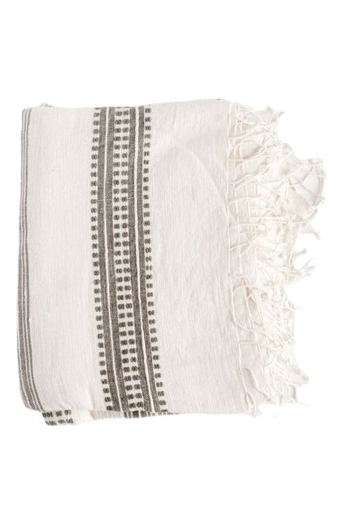 Creative Women Aden Cotton Tablecloth In Neutral