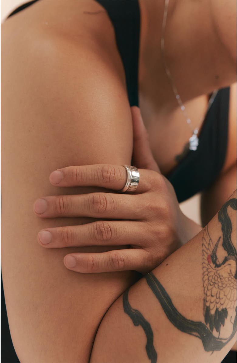 LOUPN Together Ring, Alternate, color, Silver