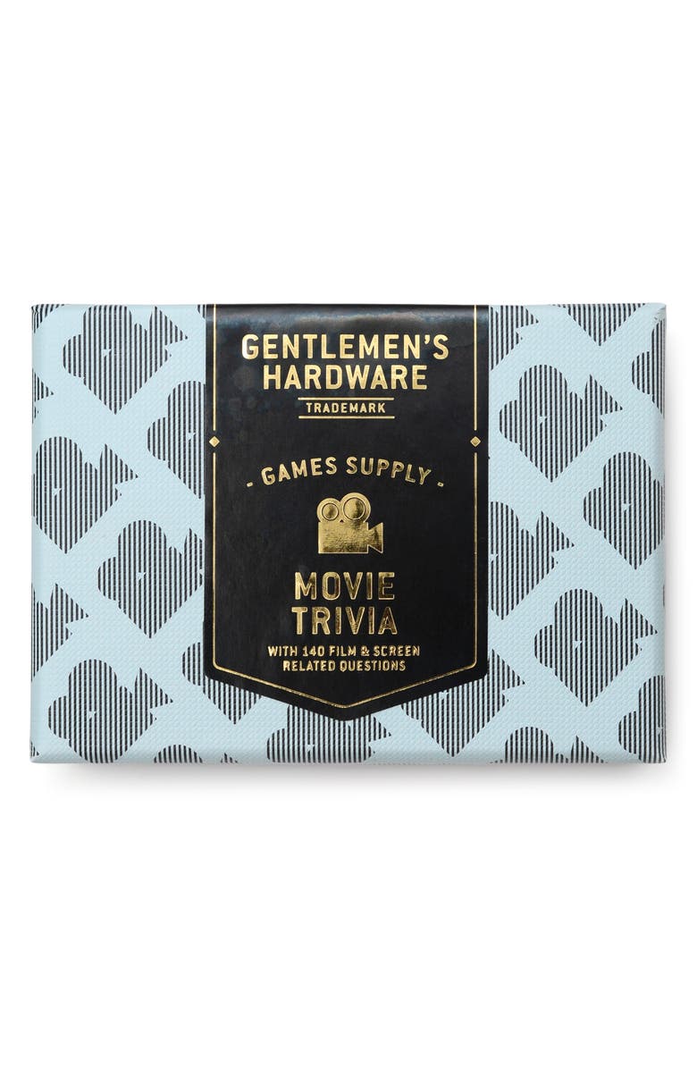 Gentlemen's Hardware Movie Trivia Game, Main, color,