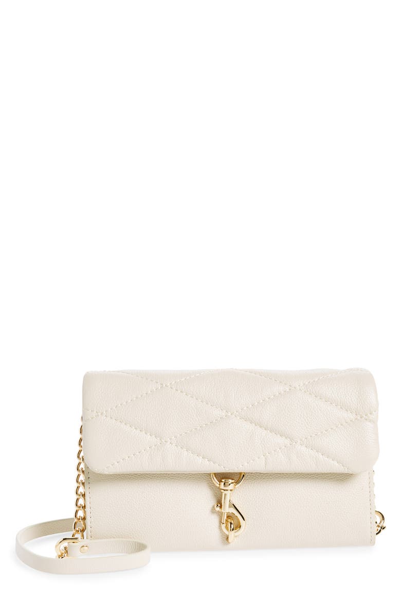 Edie Wallet on a Chain, Main, color, PEARL
