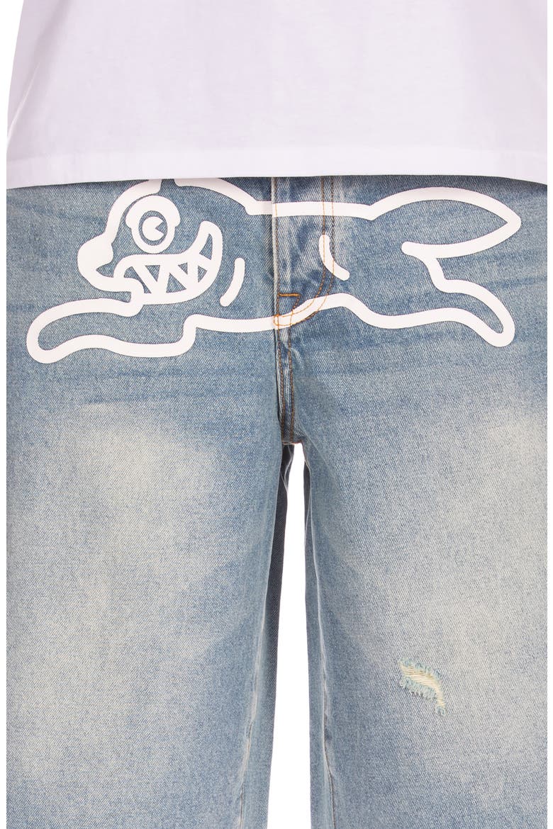 Balboa Denim Shorts, Alternate, color, BLUE DREAM