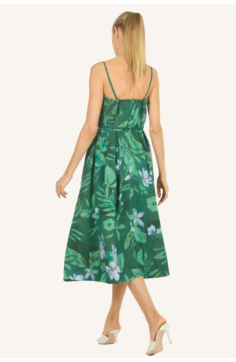 Super Natural by Secret Mission Wisteria Dress, Alternate, color, Tropical Forest