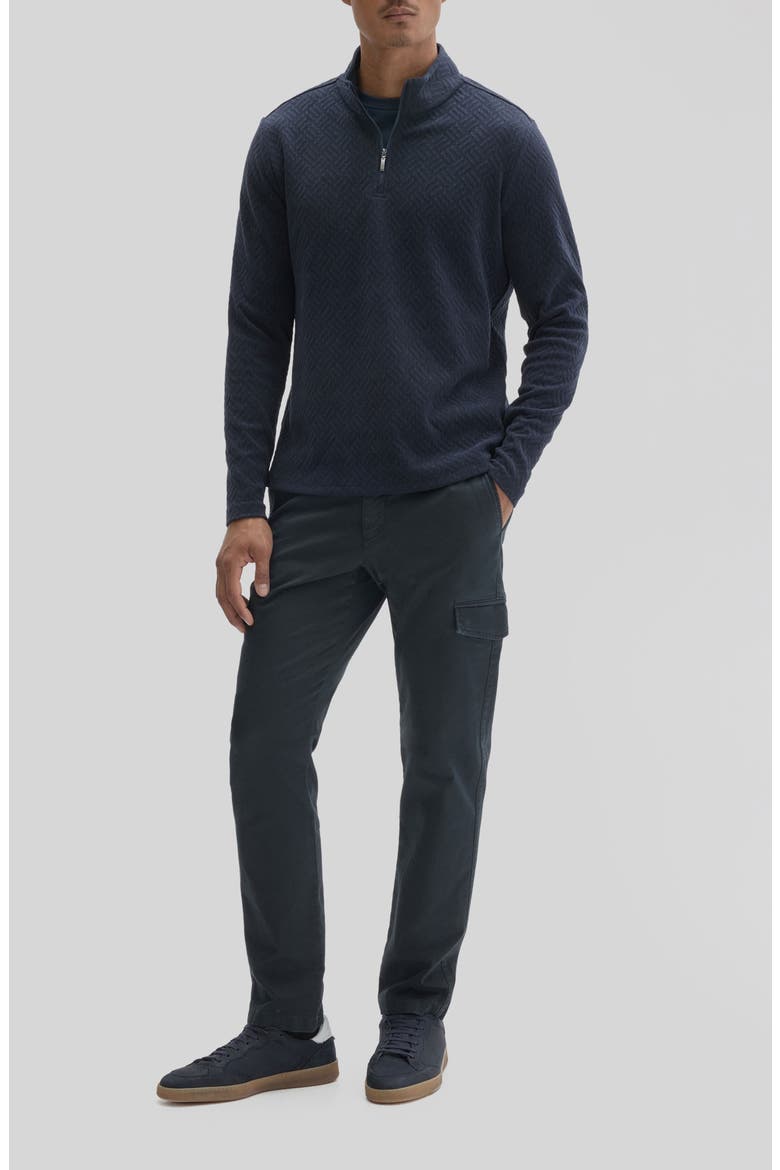 Avila Quarter Zip Pullover, Alternate, color, DARK CASPIAN