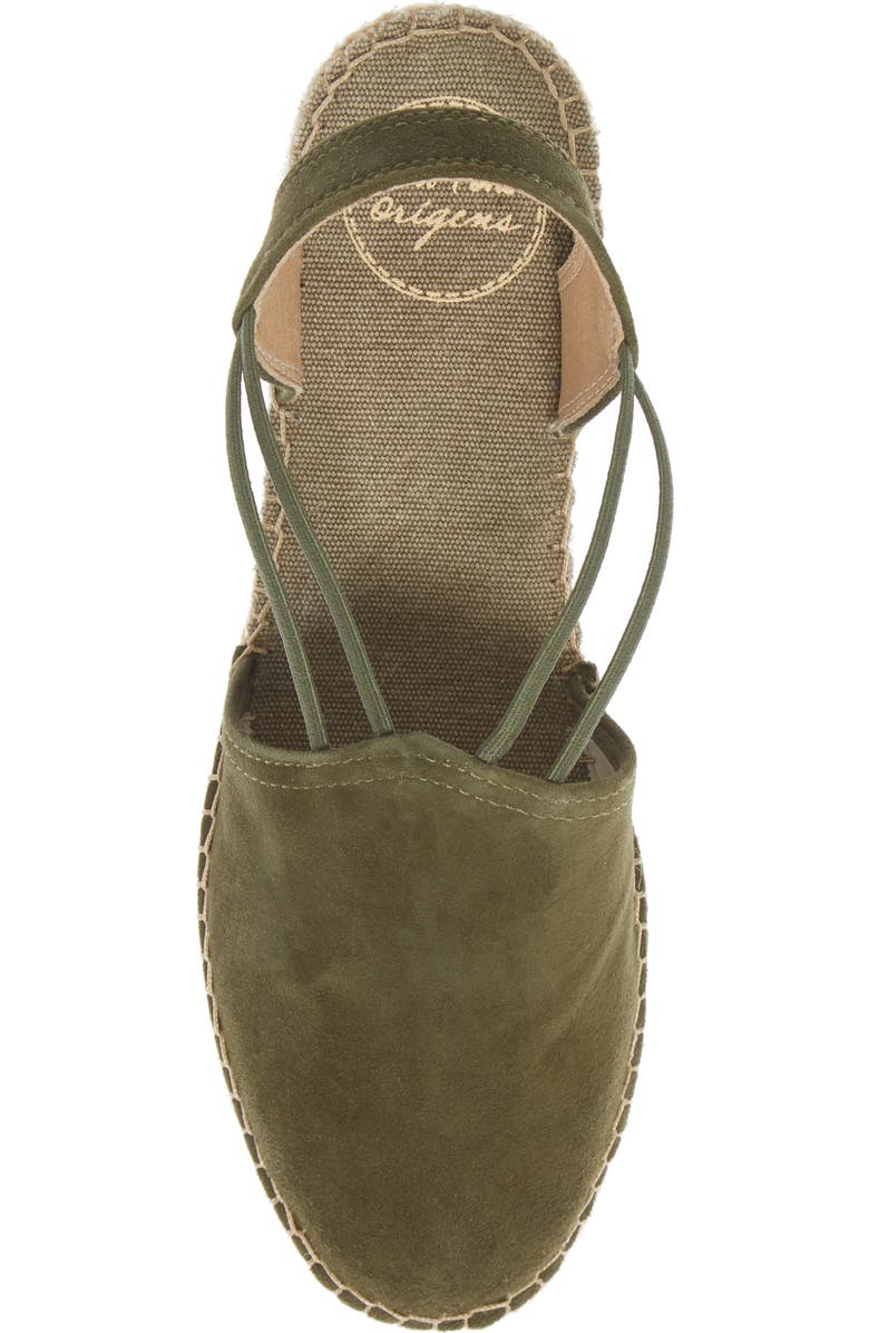 Toni Pons 'Tremp' Slingback Espadrille Sandal, Alternate, color, Khaki Fabric