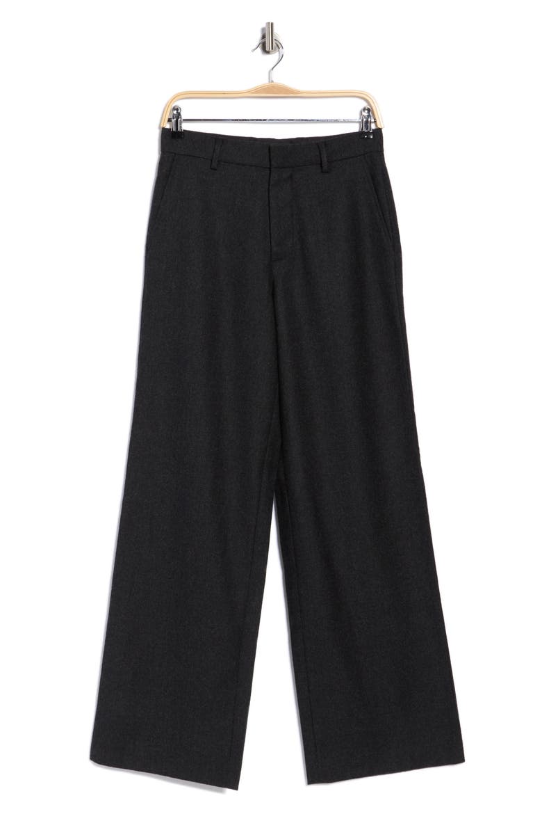 Kerra Wide Leg Pants, Main, color, CHARCOAL BLACK