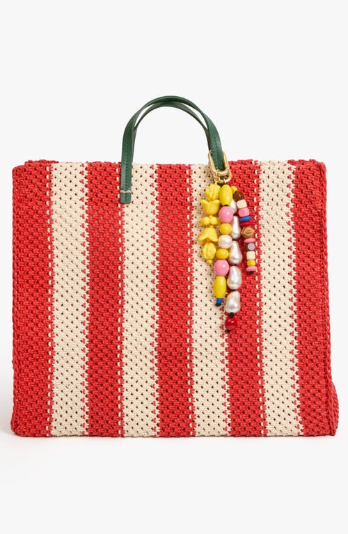 Clare V . Simple Crochet Tote In Multi