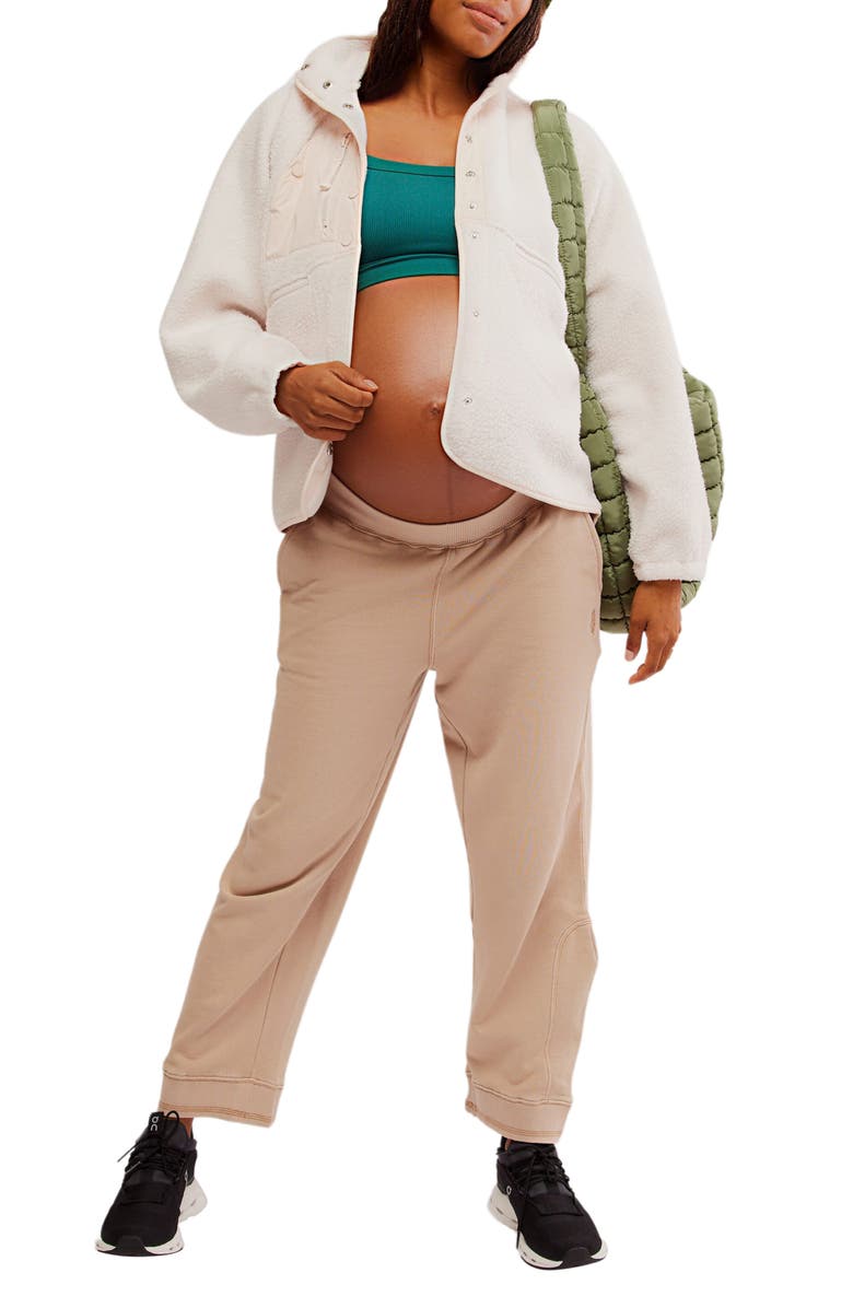 Free People x Hatch Hit The Slopes Fleece Jacket, Alternate, color, 