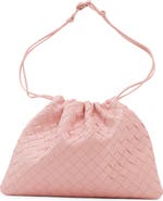 【関税&送料込】Bottega Veneta Intrecciato Dustbag Medium Dustbag Soirée Medium Intrecciato clutch in black - Bottega