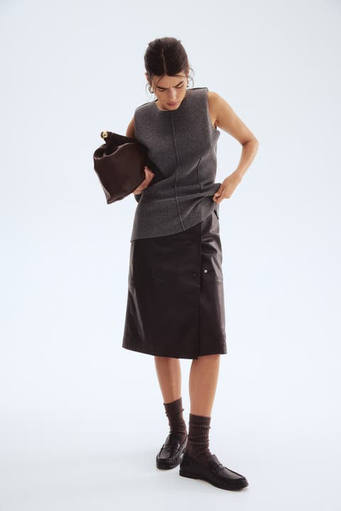 Wool-blend Top