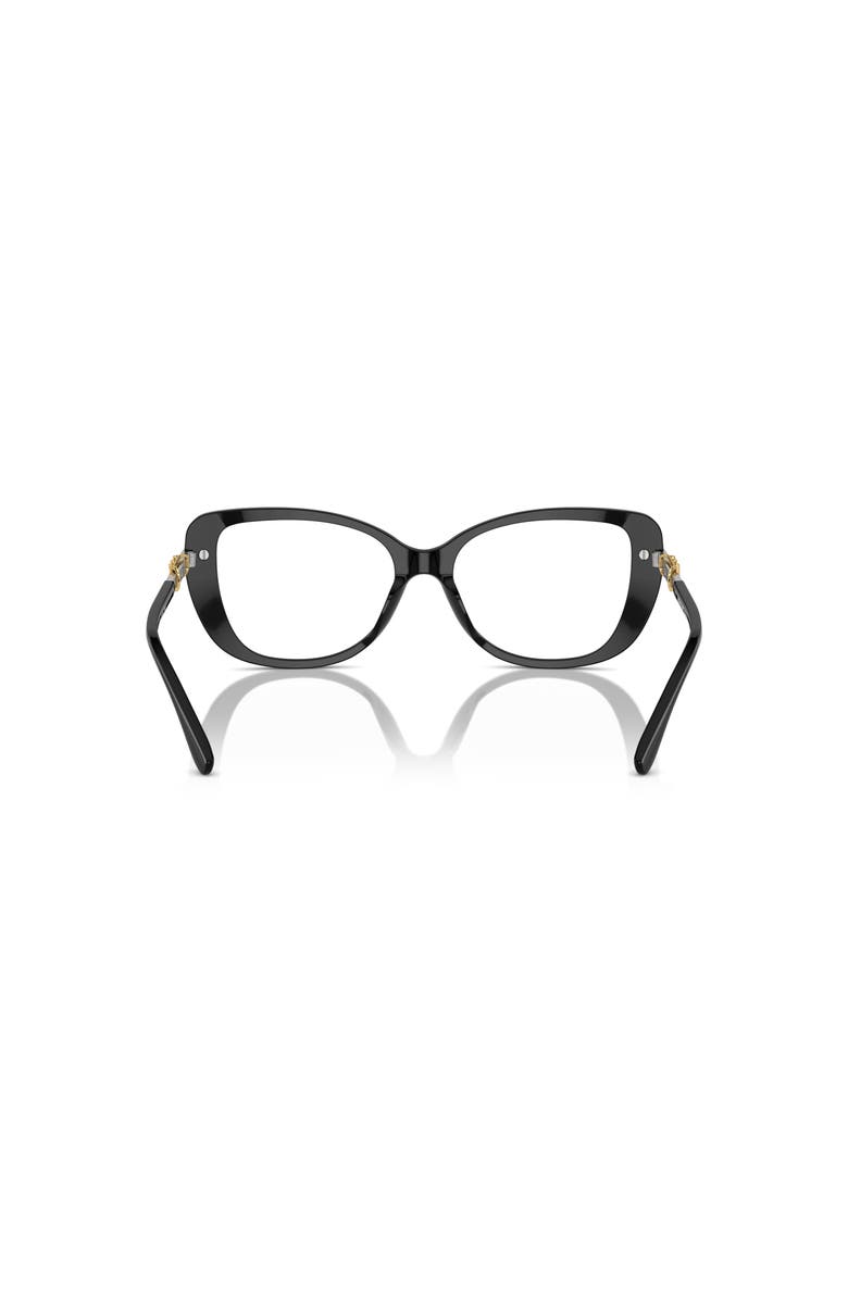 Michael Kors 54mm Cat Eye optical glasses, Alternate, color, Black