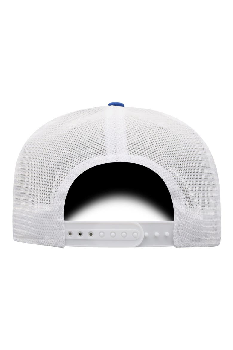 Men's Top of the World Steve Spurrier Royal/White Florida Gators Ring of Honor Trucker Snapback Hat, Alternate, color, ROYAL