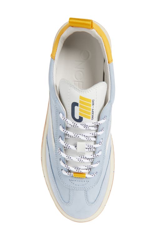Oncept Panama Low Top Sneaker In Blue Vapor