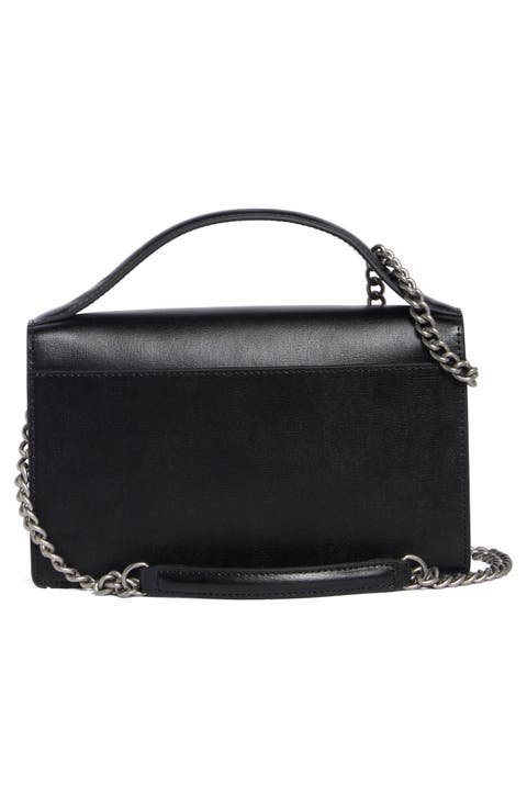 Bond Leather Top Handle Bag