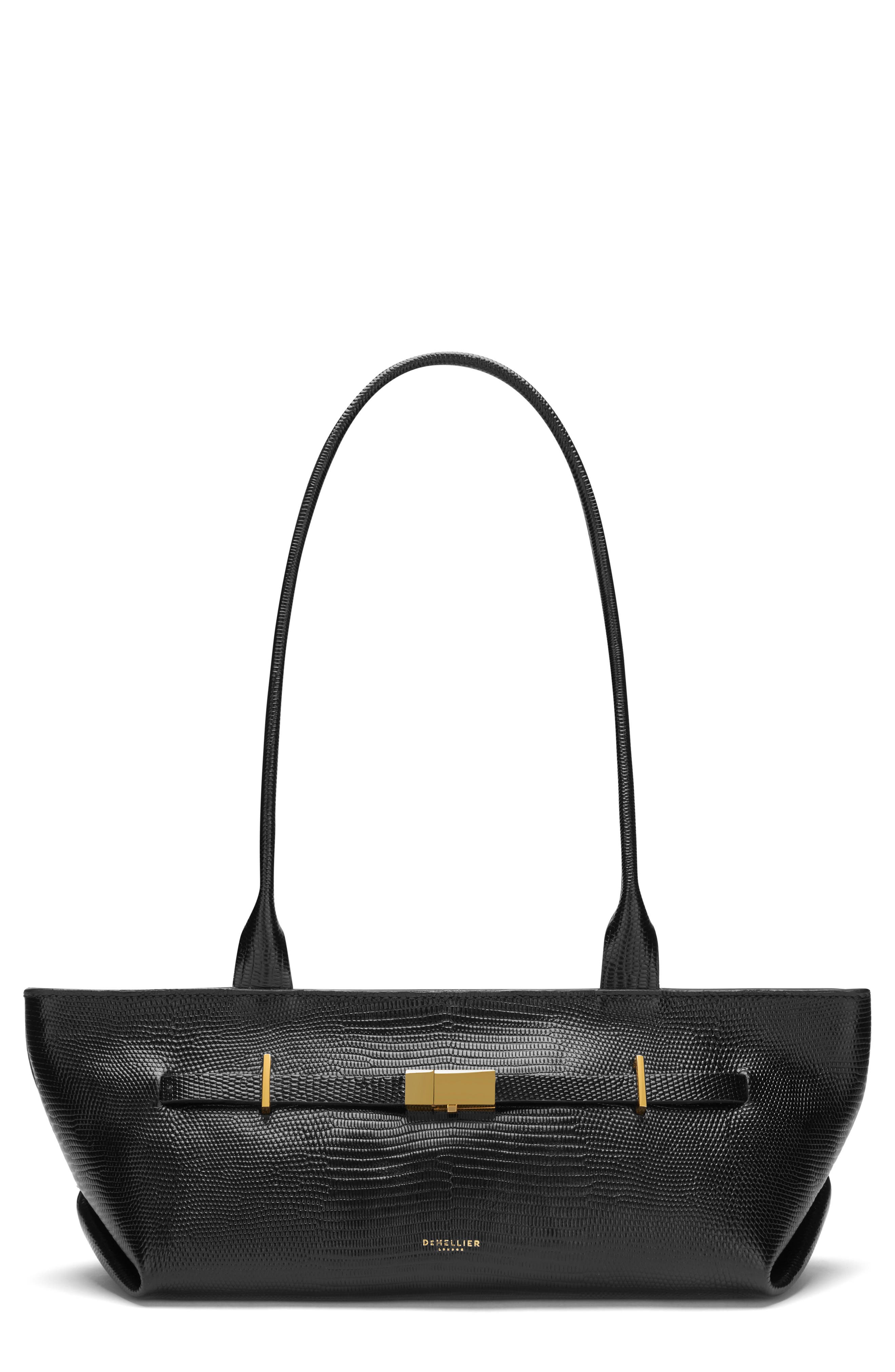 DeMellier The New York Leather Shoulder Bag, Main, color, 
