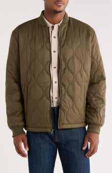 14th & Union Quilted Bomber Jacket