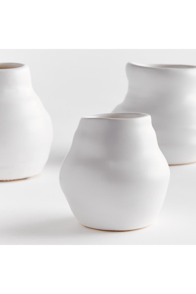 Tabitha Bud Vases Set of 3, Alternate, color, White