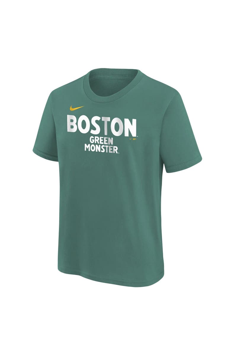 Nike Youth Nike Green Boston Red Sox City Connect Wordmark T-Shirt, Alternate, color, Green
