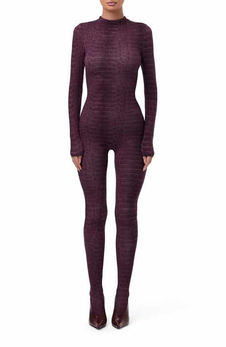 Animal Print Closed Toe Jumpsuit