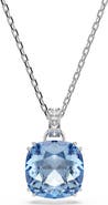Swarovski Millenia Rhodium Plated Crystal Pendant Necklace