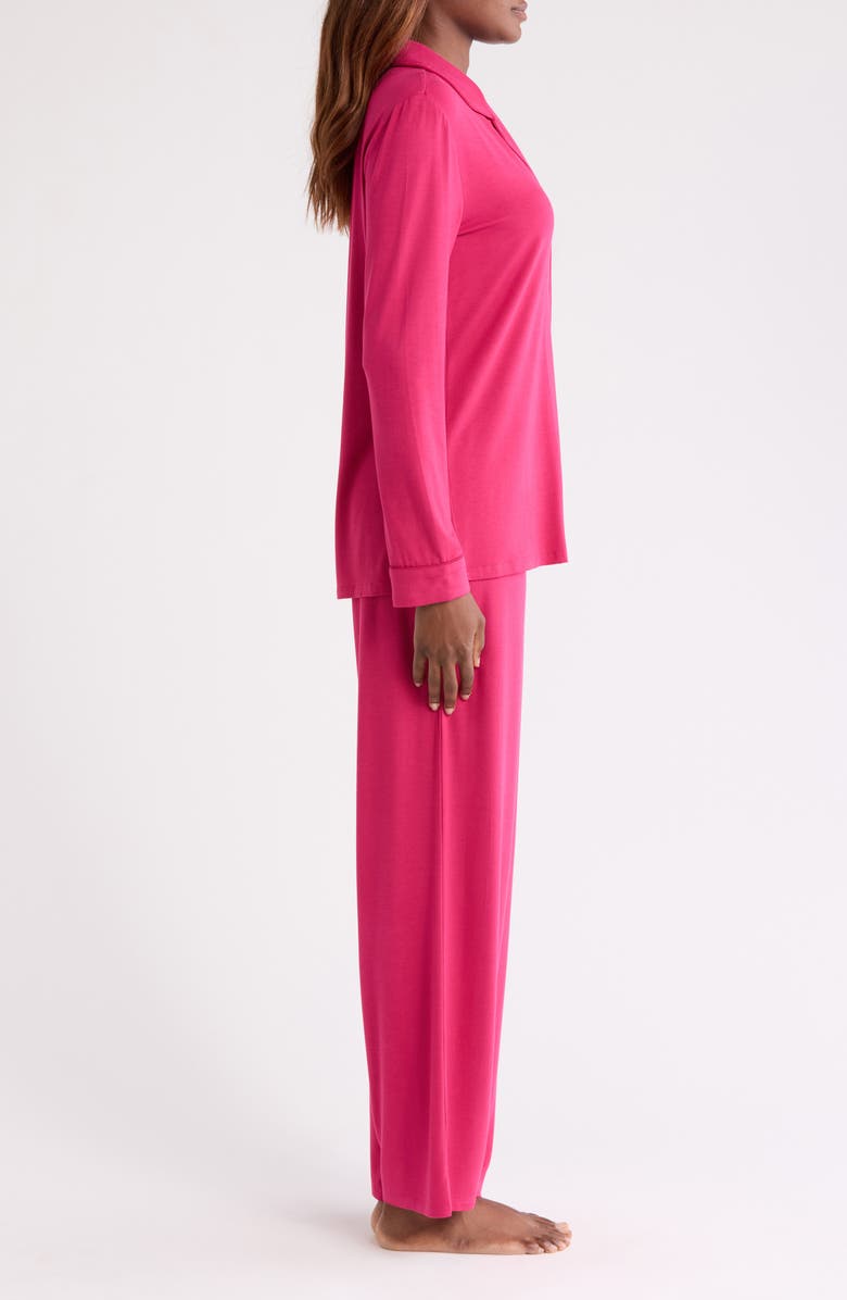 Nordstrom Moonlight Eco Knit Pajamas, Alternate, color, Pink Cerise