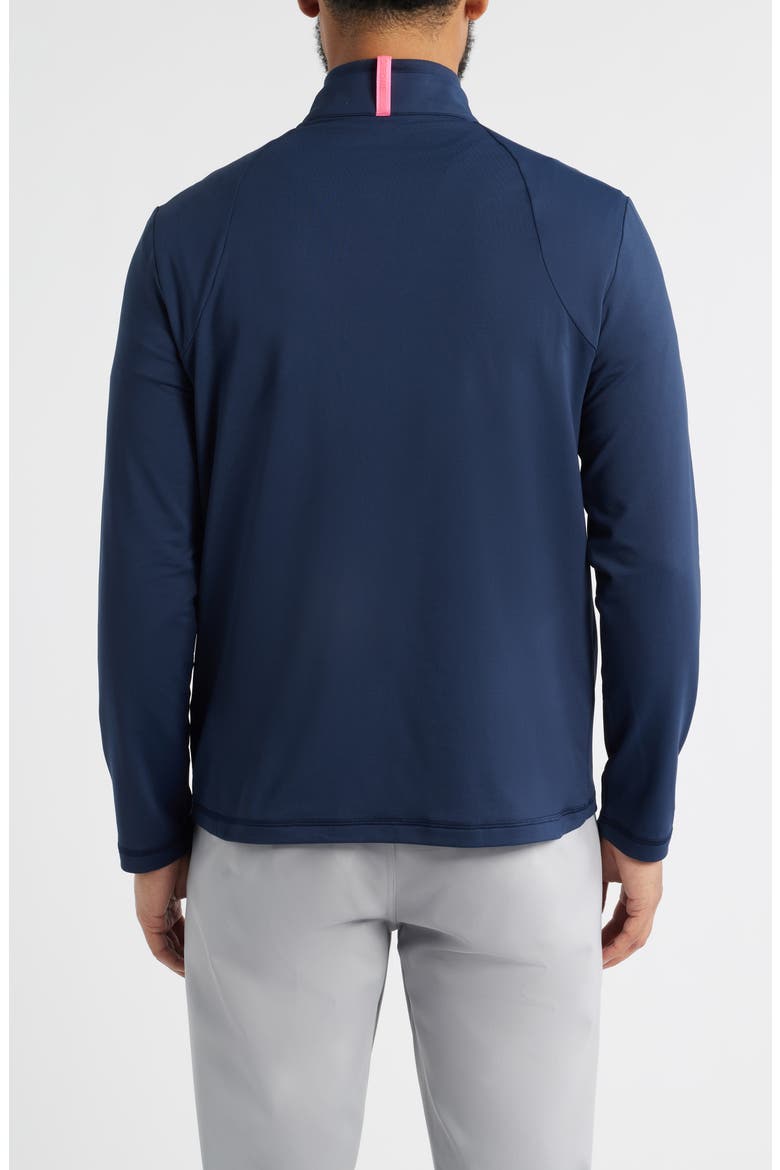 Quarter Zip Performance Golf Pullover, Alternate, color, TWILIGHT