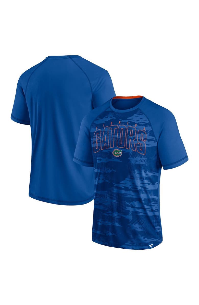 FANATICS Men's Fanatics Royal Florida Gators Arch Outline Raglan T-Shirt, Alternate, color, Royal