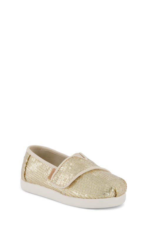 Toms Kids' Alpargata Sneaker In Gold