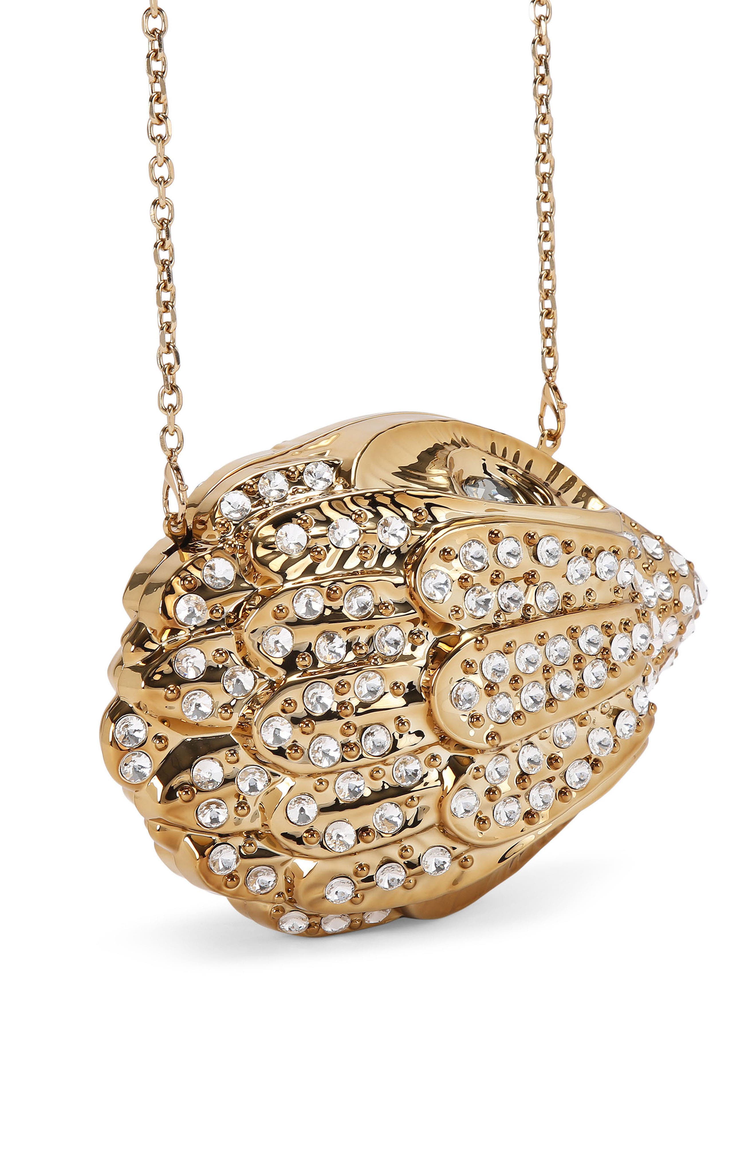 Kurt Geiger London Eagle Head Clutch, Alternate, color, 