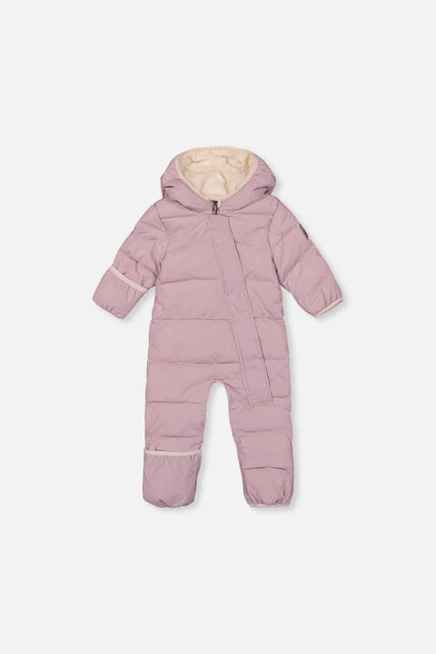 Girl Cloud PrimaLoft Car Seat One Piece Snowsuit