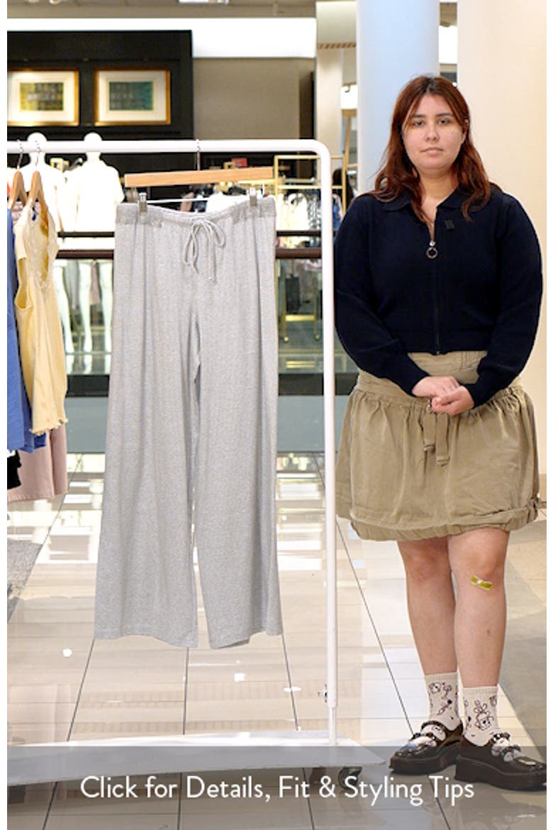 Out and About Stripe Knit Wide Leg Pants video