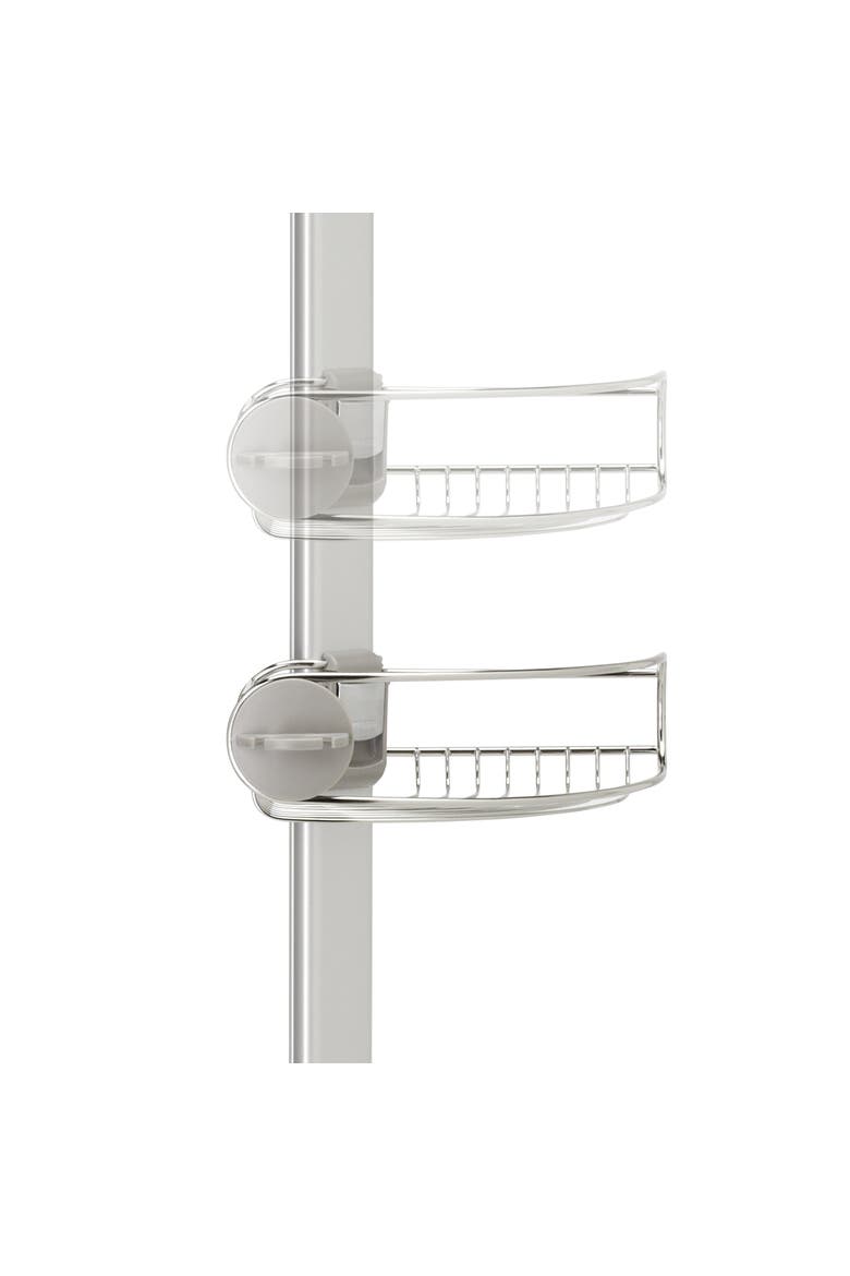 tension caddy, extends 5 ft. to 8 ft., Alternate, color, Grey
