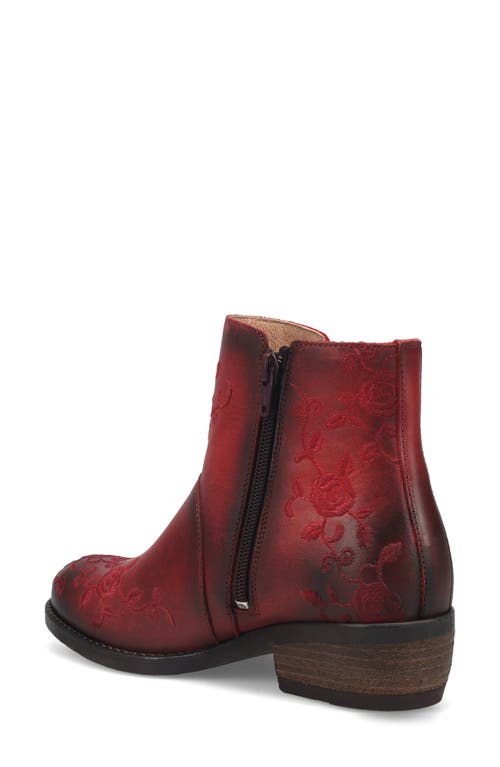 Taos Privilege Bootie In Red
