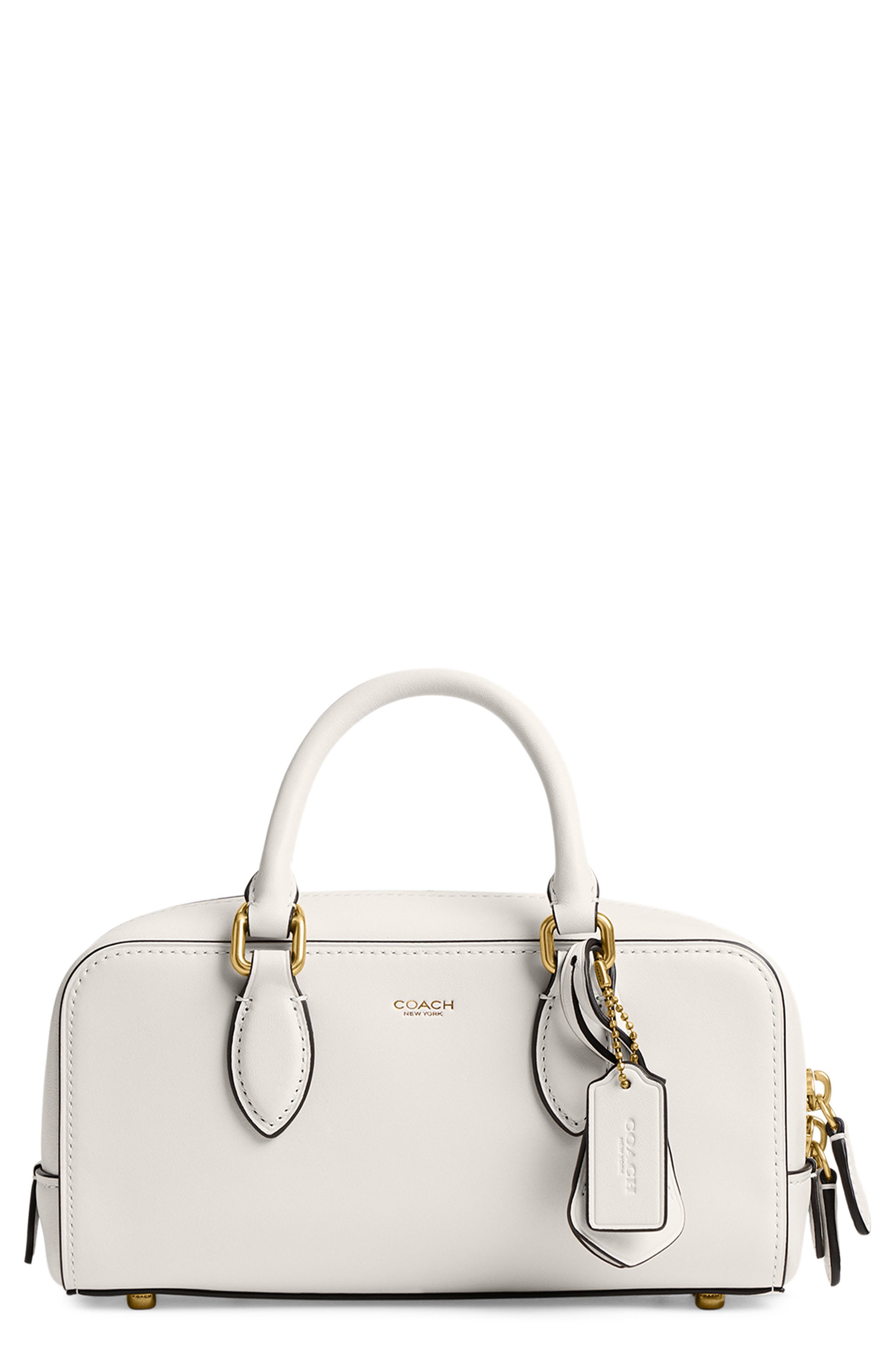 COACH Bowery Leather Satchel (Women) | Nordstrom