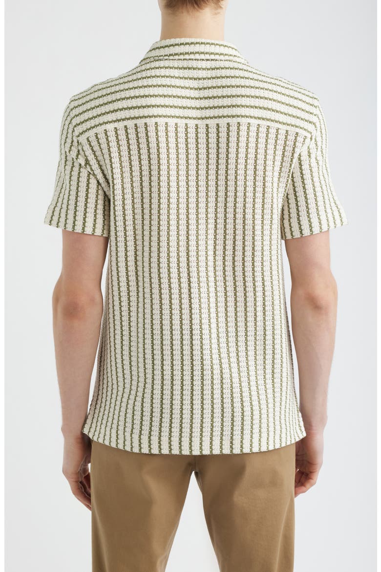 Naples Stripe Shirt, Alternate, color, STRIPE VINTAGE IVORY