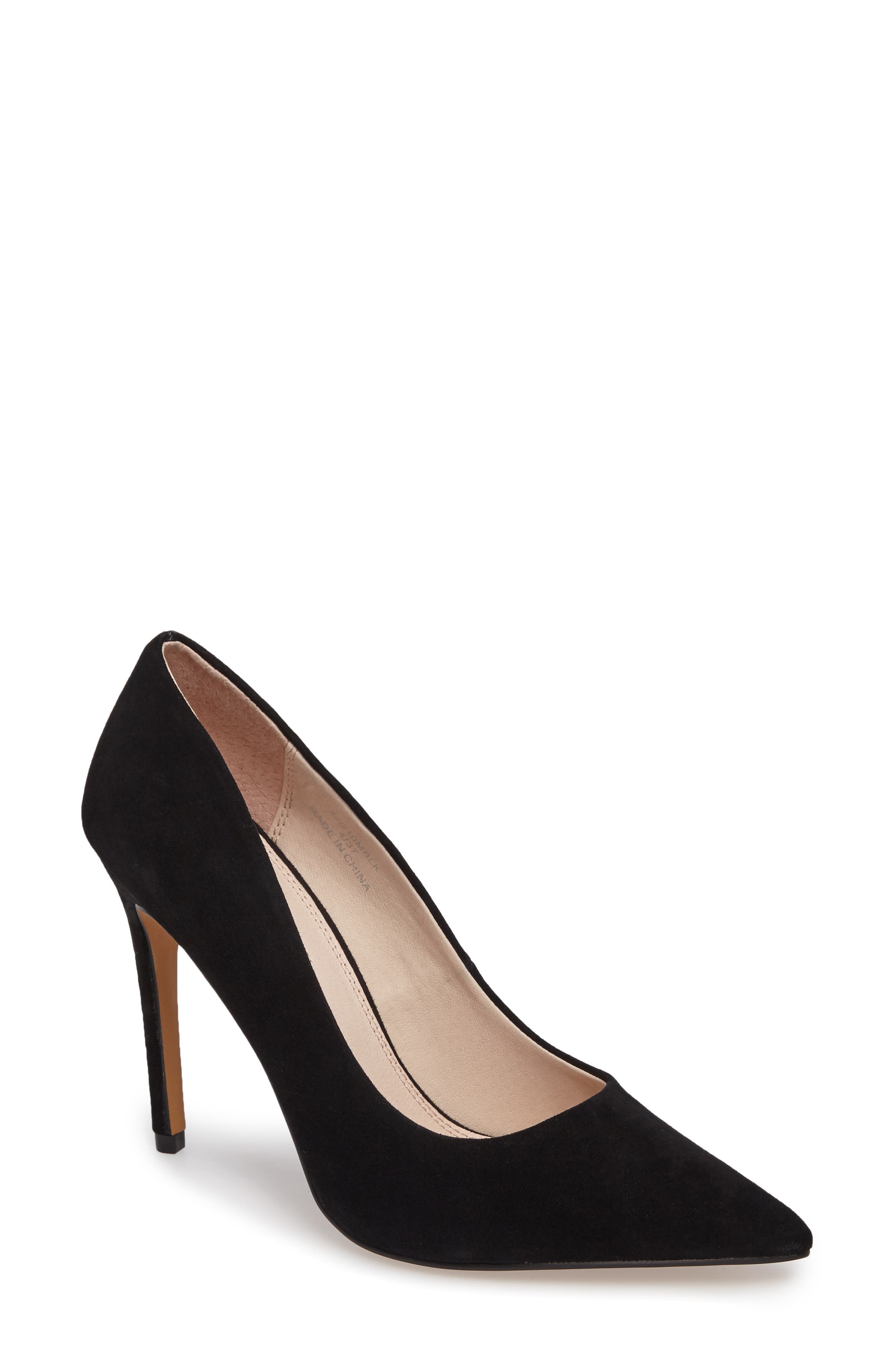 Topshop Grammer Pointy Toe Pump, Main, color, 