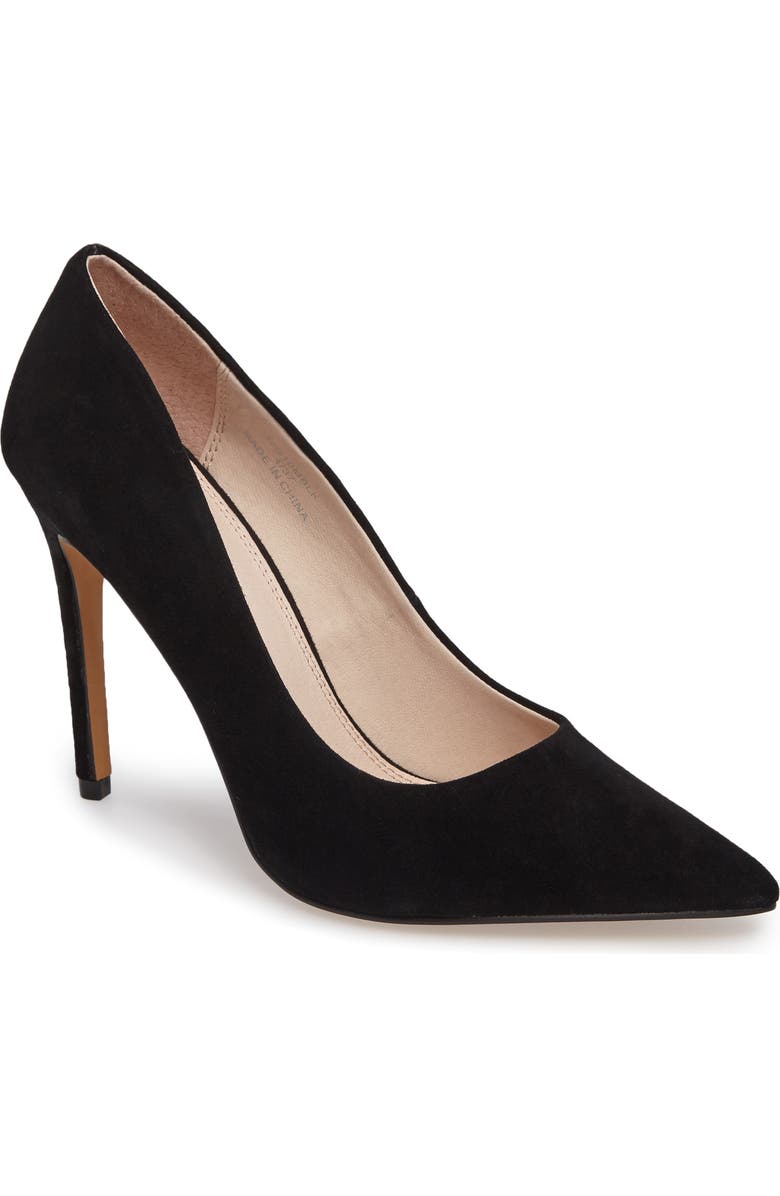 Topshop Grammer Pointy Toe Pump, Main, color,